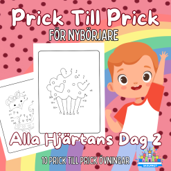 Prick till Prick För Nybörjare Alla Hjärtans Dag 2