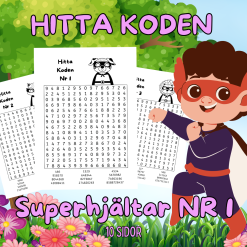 Hitta Koden Superhjältar Nr 1