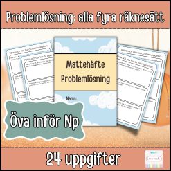 Matte Problemlösning (alla fyra räknesätt)