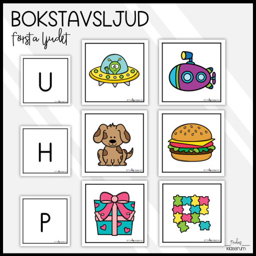 Bokstavsljud - Första ljudet