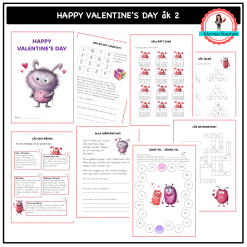 Happy Valentine's Day - åk 2