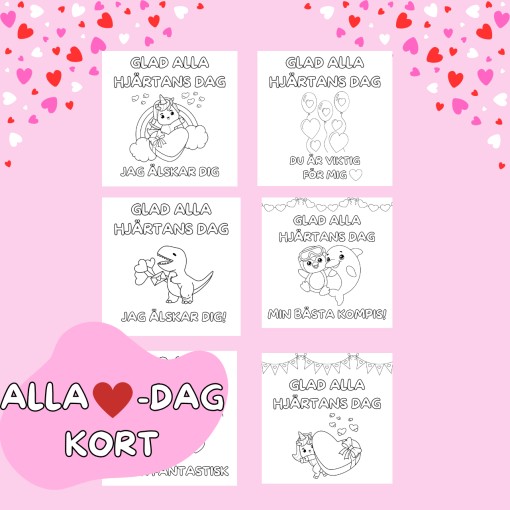 Alla Hjärtans Dag - Kort