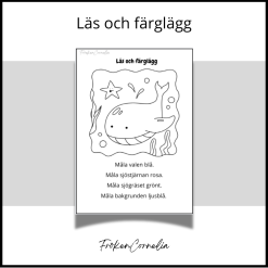 Läs och färglägg