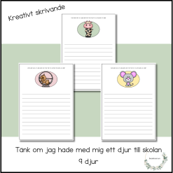 Vad skulle hända om jag hade ett djur med mig till skolan?