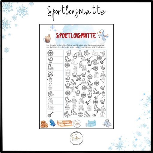 Sportlovsmatte