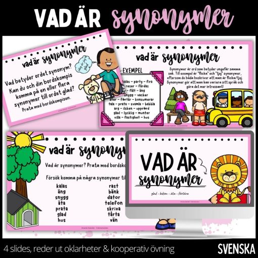 Synonymer - presentation