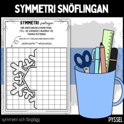 Symmetri - snöflingan