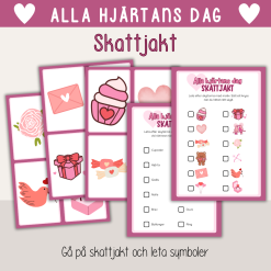 Alla hjärtans dag - Skattjakt
