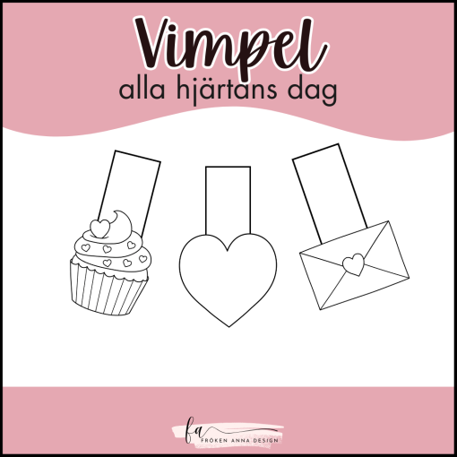 Vimpel – Alla hjärtans dag