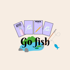 Go fish - school supplies