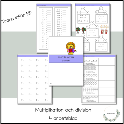 Träna inför NP - multiplikation och division