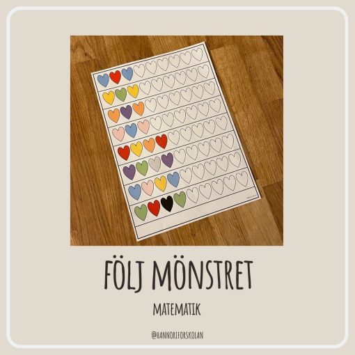 Följ mönstret
