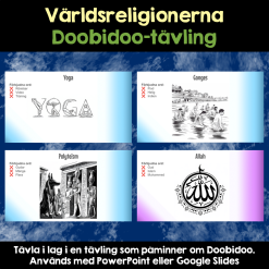 Världsreligionerna - Doobidoo-tävling