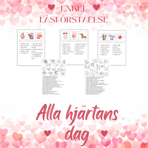 Enkel läsförståelse - Alla hjärtans dag
