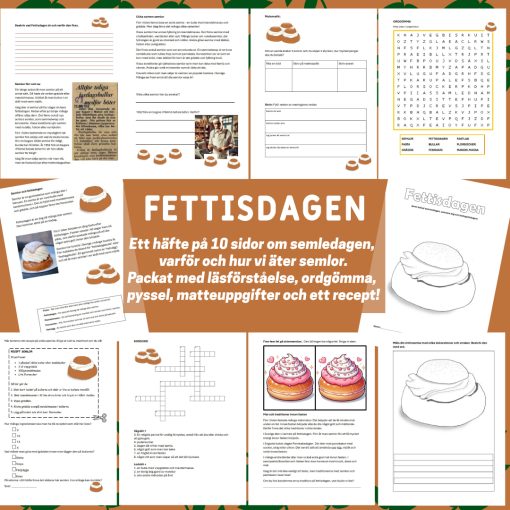 Fettisdagen - ett häfte om semlor och semmeldagen