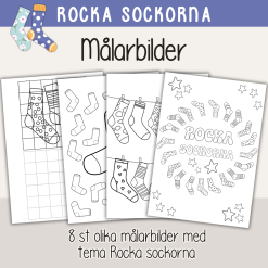 Rocka sockorna - Målarbilder