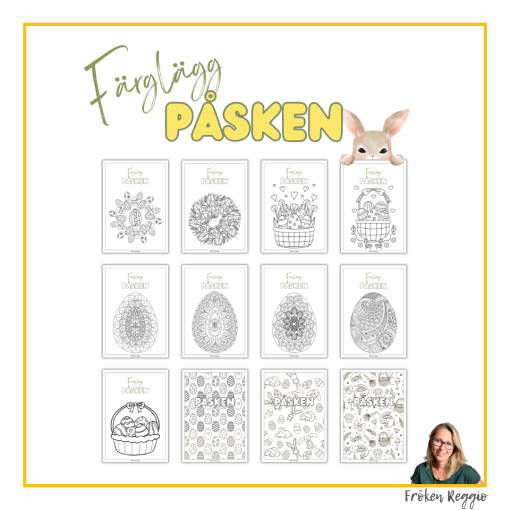 Färglägg påsken