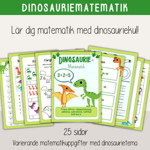 Matematik - Dinosauriematematik