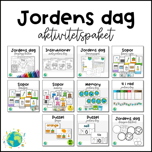 Aktivitetspaket - Jordens dag