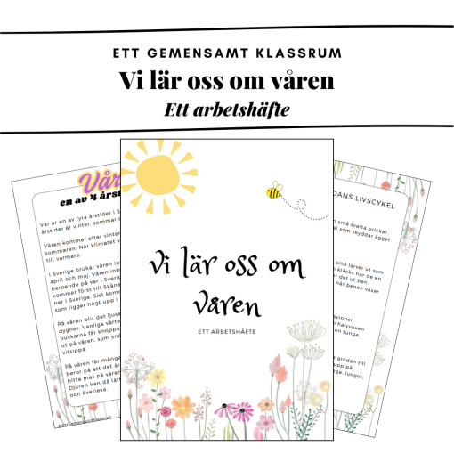 Vi lär oss om våren - ett arbetshäfte