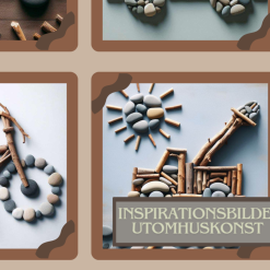 Utomhuskonst - Inspirationskort tema fordon och väg