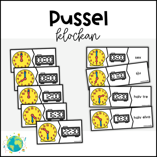 Klockan - Pussel