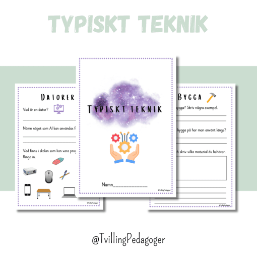 Typiskt teknik - arbetshäfte