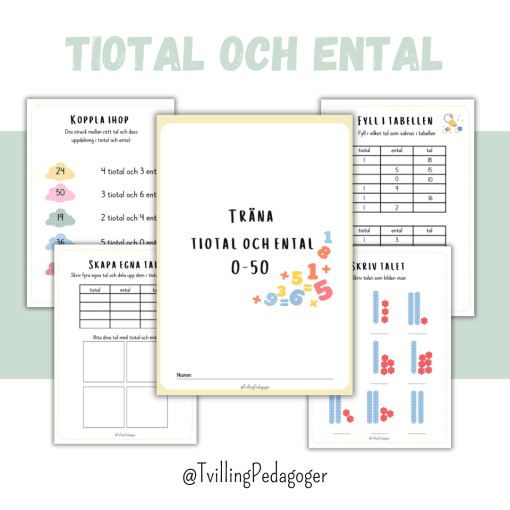 Tiotal och ental