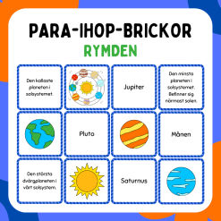 Para-ihop-brickor: Rymden