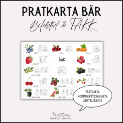 Pratkarta bär