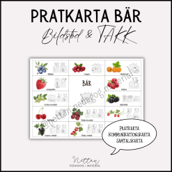 Pratkarta bär