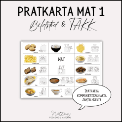 Pratkarta mat 1