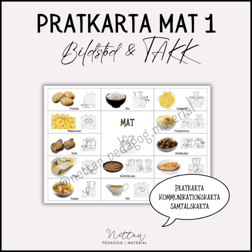 Pratkarta mat 1