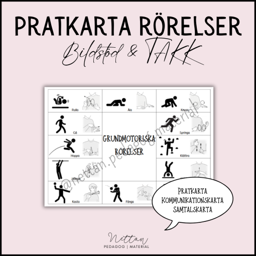 Pratkarta grundmotoriska rörelser