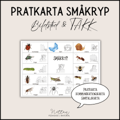 Pratkarta småkryp
