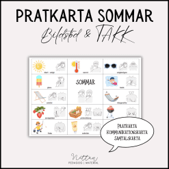 Pratkarta sommar