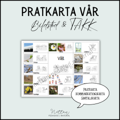 Pratkarta vår