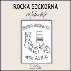 Rocka sockorna målarbild