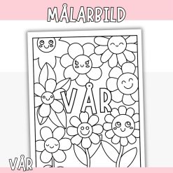 Vår- Målarbild