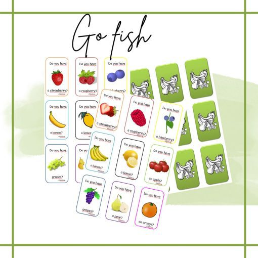 Go fish - fruits and berries