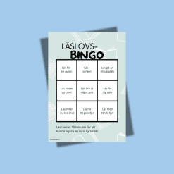 Läslovsbingo