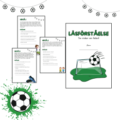 Läsförståelse - Fotboll, 3 nivåer