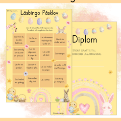Läsbingo med diplom