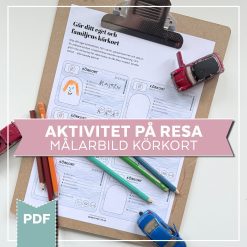 Målarbild körkort
