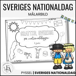 Målarbild | Sveriges nationaldag