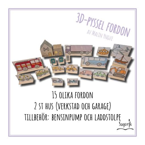 3D-pyssel Fordon