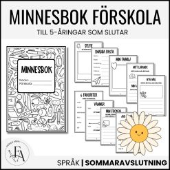 Minnesbok - förskolan