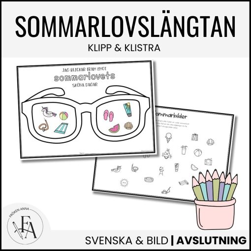 Sommarlovslängtan | Pyssel till sista veckorna