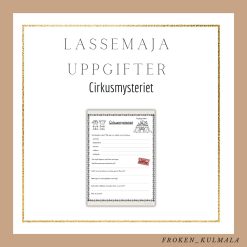 LasseMaja arbetsblad: Cirkusmysteriet