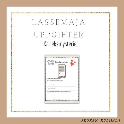 LasseMaja arbetsblad: Kärleksmysteriet